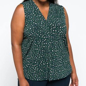 Alicia Pleat Detail Knit Top